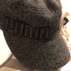 Puma fashion newsboy cap.